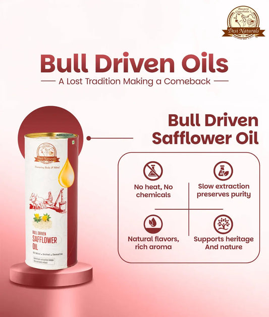 Bull Driven Safflower Oil - 1L