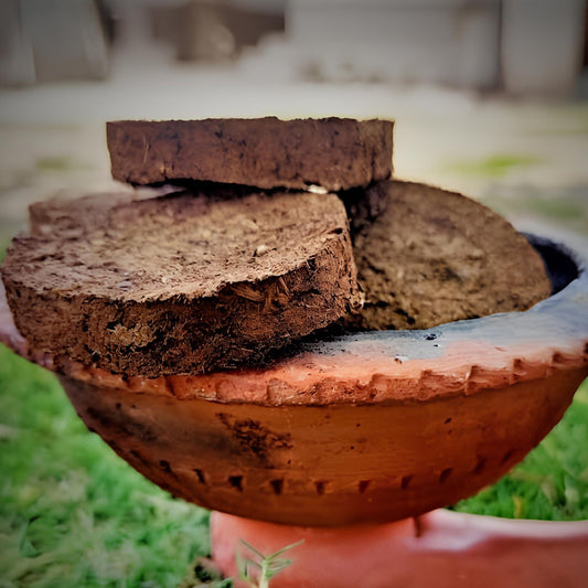 Cow Dung Cake - Pack of 1 Dozen
