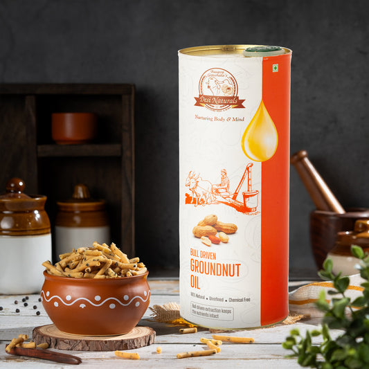 Bull Driven Groundnut Oil - 1L