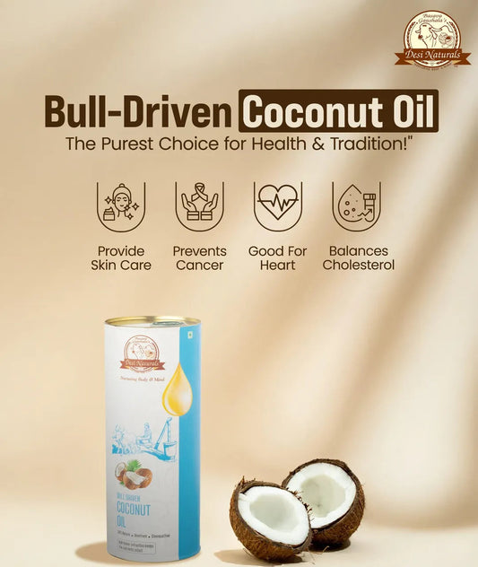Bull Driven Coconut Oil - 1L