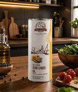 Desi Naturals Bull-Driven Cold Pressed Sunflower Oil – Pure, Nutrient-Rich & Heart-Healthy