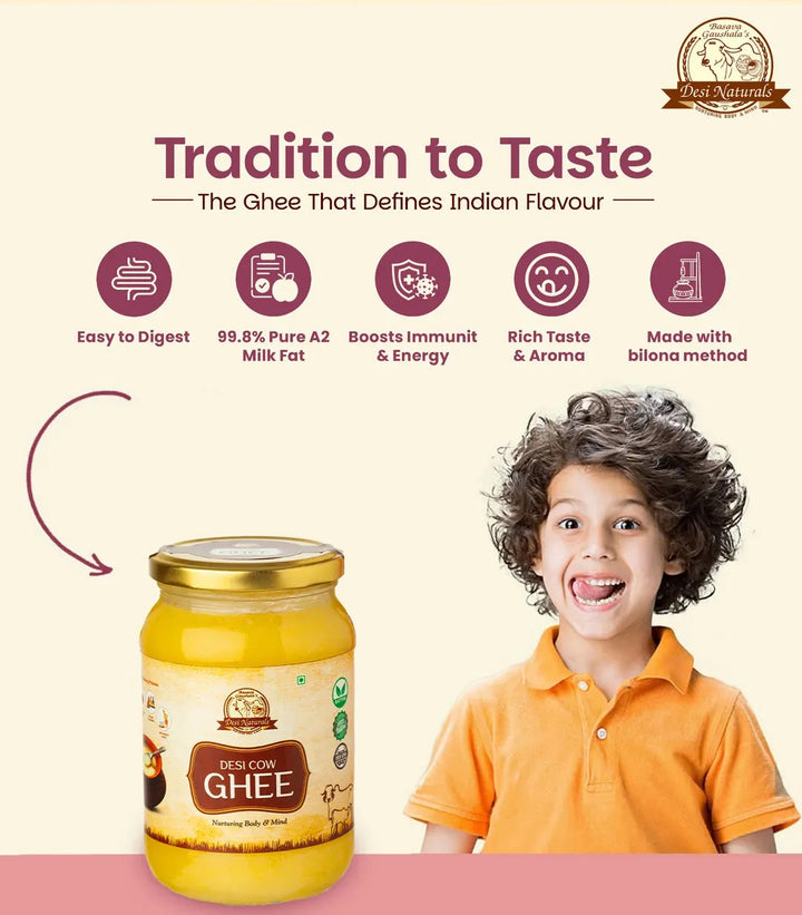 Desi Cow Bilona Ghee - 2L