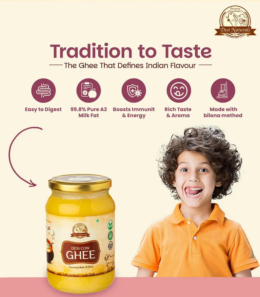 Desi Cow Bilona Ghee - 2L