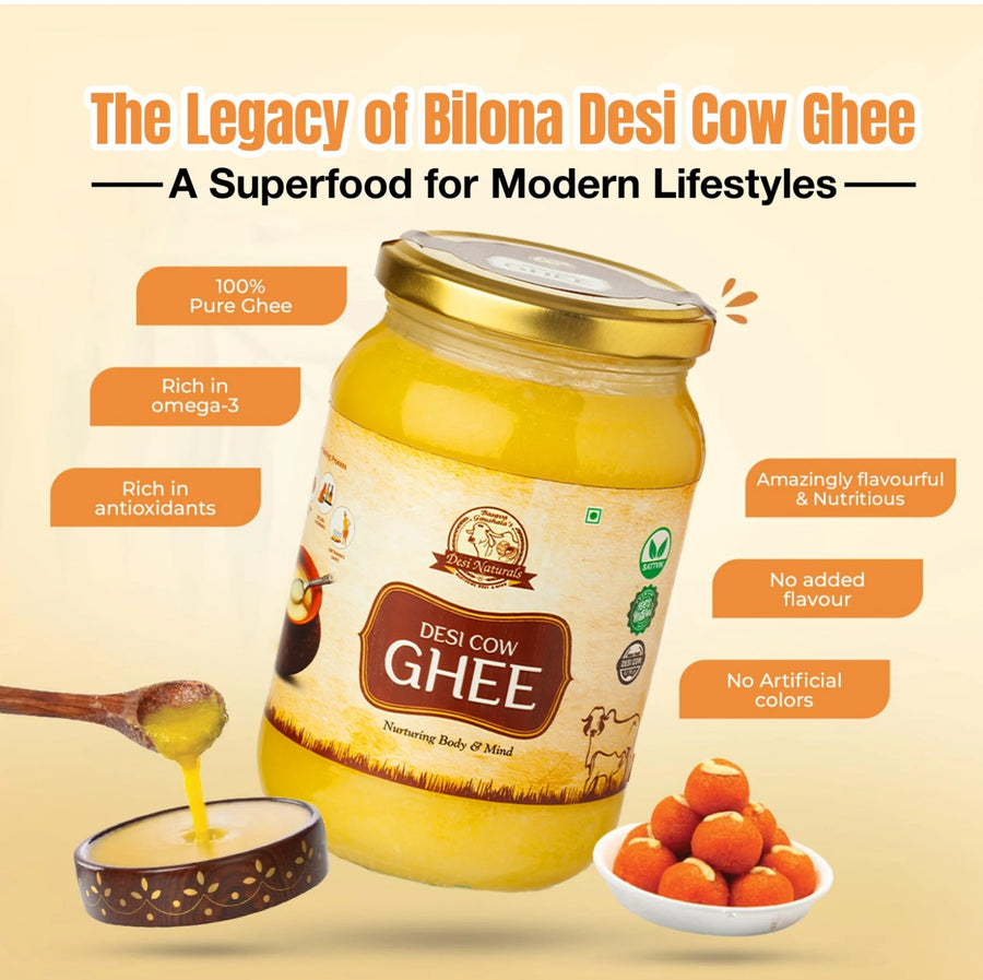 Desi Cow Bilona Ghee - 2L