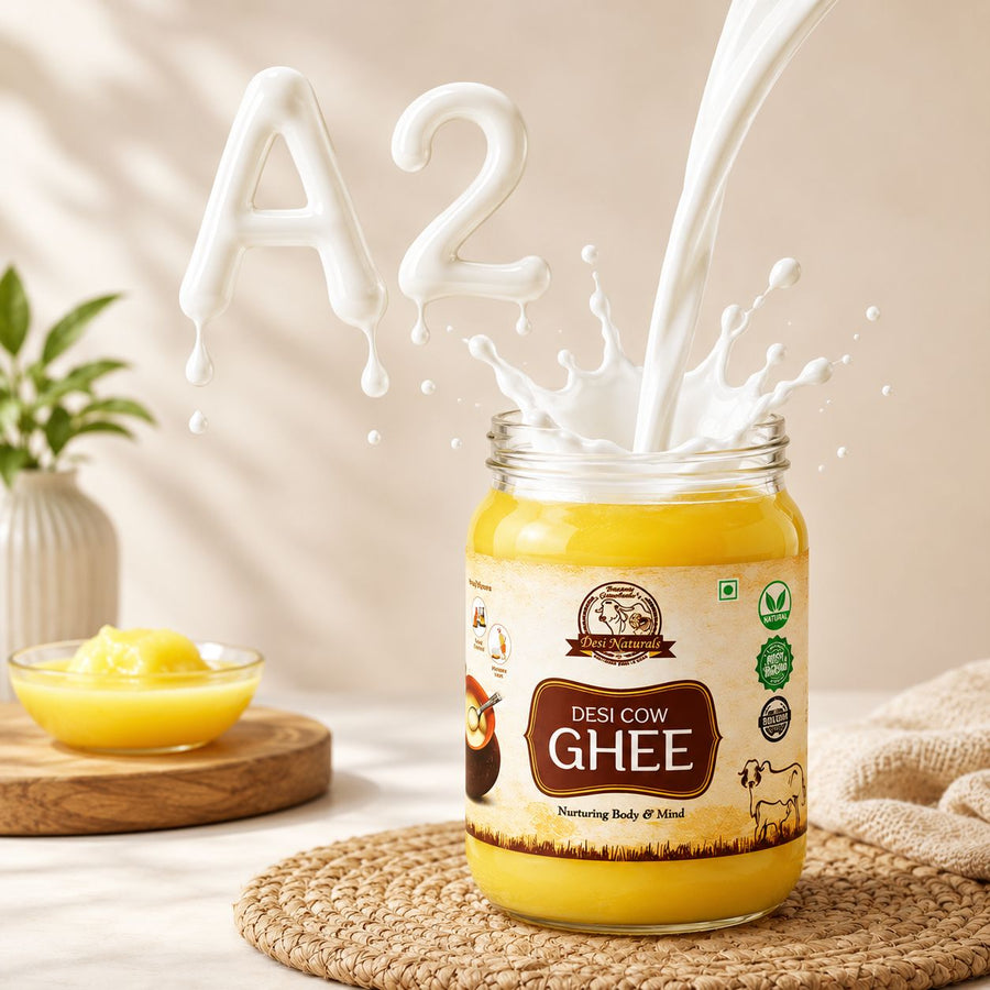 DesiNaturals Desi Cow Bilona Ghee